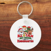 Porte-clés All Is Calm Funny Xmas Kindergarten Christmas Seas (Recto)