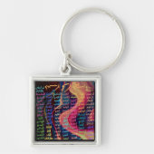 Porte-clés Allah - 99 noms (Devant)