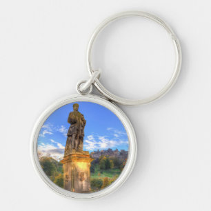 Porte-clés Allan Ramsey Et Édimbourg Castle Scotland