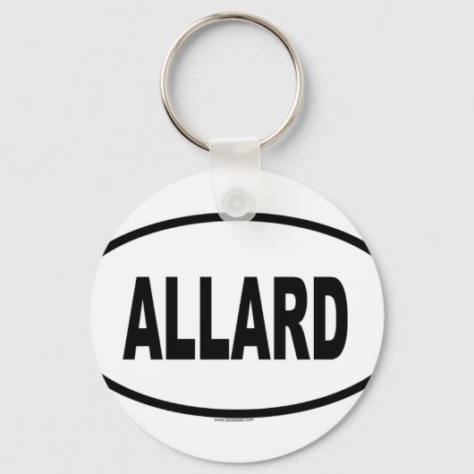 PORTE-CLÉS ALLARD (Recto)