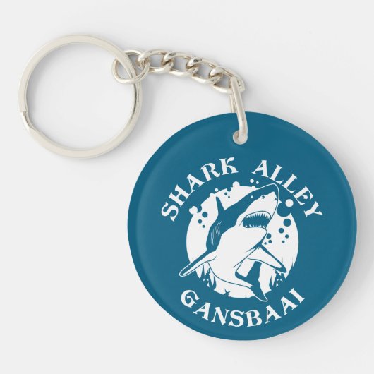 Porte-clés Allée de requin - Gansbaai | Plongée avec requin (Devant)