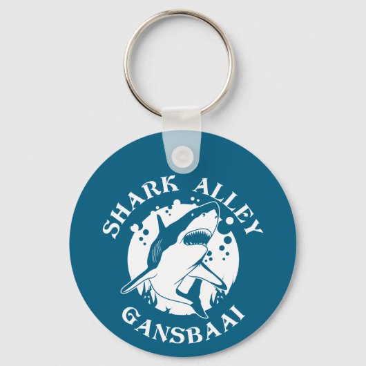Porte-clés Allée de requin - Gansbaai | Plongée avec requin (Recto)