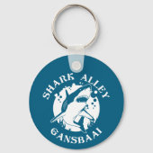 Porte-clés Allée de requin - Gansbaai | Plongée avec requin (Verso)