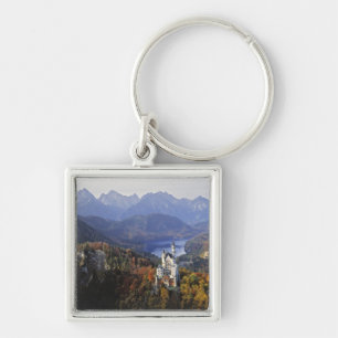 Porte-clés Allemagne, Bavière, château de Neuschwanstein. Roi