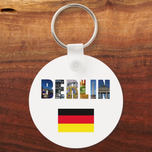 Porte-clés Allemagne de Berlin (Verso)