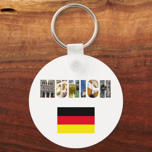 Porte-clés Allemagne de Munich (Verso)