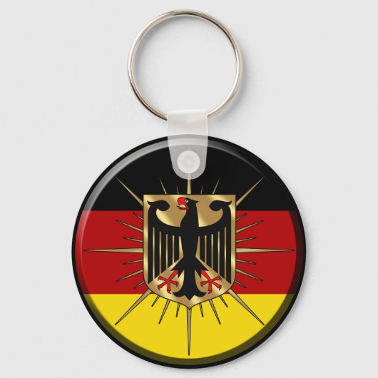 Porte-clés Allemagne Fussball Deutschland Champions du Monde  (Recto)