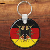 Porte-clés Allemagne Fussball Deutschland Champions du Monde  (Recto)