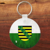 Porte-clés " Allemagne : SAXE... " (Recto)
