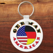 Porte-clés allemand américain (Recto)
