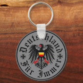 Porte-clés Allemand/Deutschland Forever/Aigle/Croix de fer (Recto)