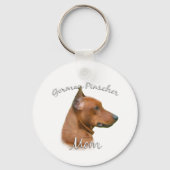 Porte-clés Allemand Pinscher Maman 2 (Verso)