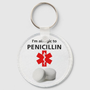 Porte-clés Allergie de pénicilline