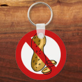 Porte-clés Allergie des arachides (Recto)