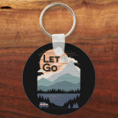 Porte-clés Allez Camping, Go Camp (Recto)