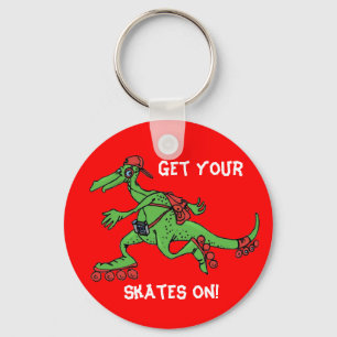 Porte-clés Allez, Patins ! Porte - clé