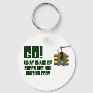 Porte-clés Allez !  Quelle nuance de vert attendez-vous ?
