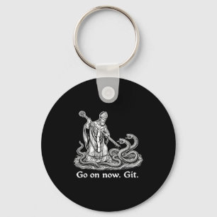 Porte-clés Allez sur git drôle saint patrick irlandais st pat