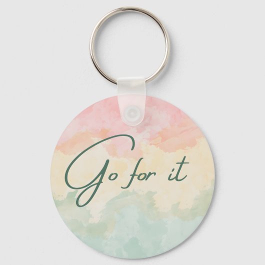 Porte-clés Allez-y (Recto)