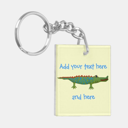 Porte-clés Alligator (Devant gauche)