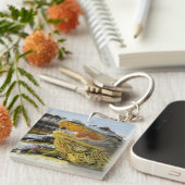 Porte-clés Alligator. Face à face (Devant Droit)