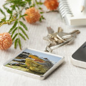 Porte-clés Alligator. Face à face (Côté)