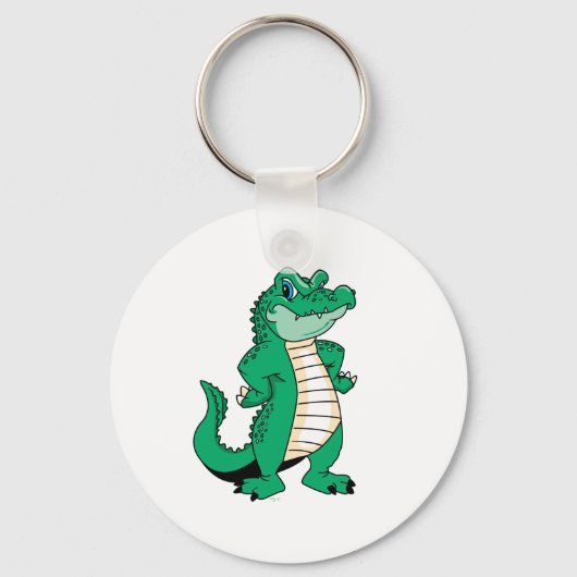 Porte-clés Alligator mignon (Recto)