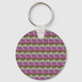 Porte-clés Allium & Fleurs d'été (Verso)