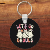 Porte-clés Allons Gouls Halloween Ghost Costume Retro Groo (Recto)