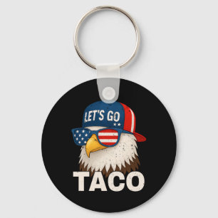 Porte-clés Allons Taco Drôle Trump Toujours Se Défile 32 