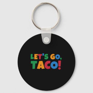 Porte-clés Allons-y Taco' Poule Trump Tarif 