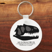 Porte-clés Allosaurus (Recto)
