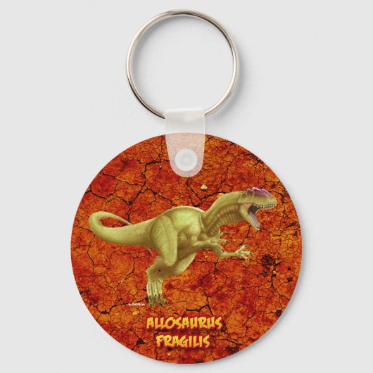 Porte-clés Allosaurus (Recto)