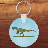 Porte-clés Allosaurus de Dinosaure Jurassique (Verso)