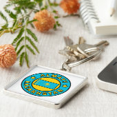 Porte-clés Almaty Kazakhstan (Côté)