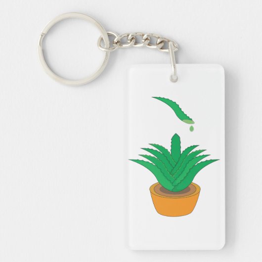 Porte-clés Aloe Vera (Devant)