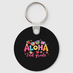 Porte-clés Aloha 2e année Vacances d'été Plage Professeur d'é