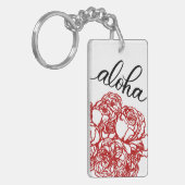 Porte-clés Aloha et Roses (Devant gauche)