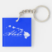 Porte-clés Aloha Hawaii (Dos)