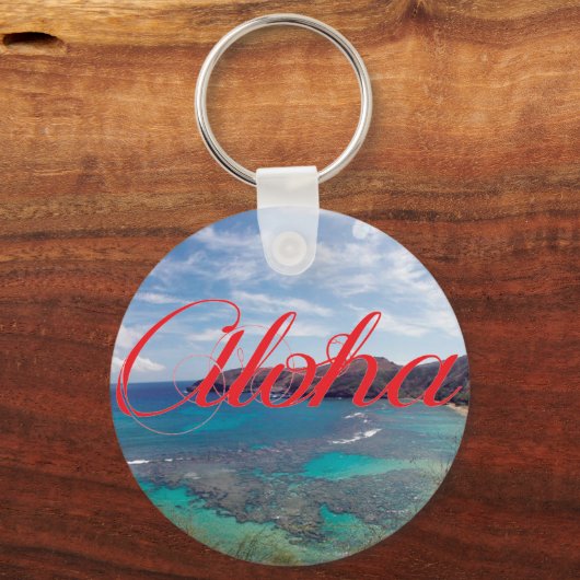 Porte-clés Aloha Hawaii (Recto)
