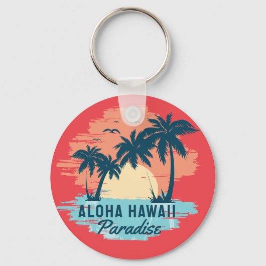Porte-clés aloha hawaii (Recto)