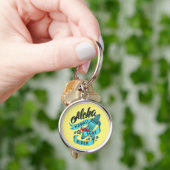 Porte-clés Aloha Hawaii Surf Rider Thunder_Cove (main)