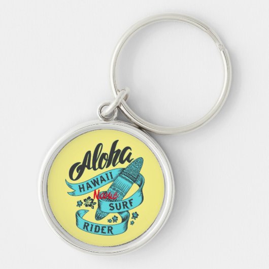 Porte-clés Aloha Hawaii Surf Rider Thunder_Cove (Devant)