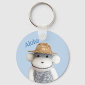 Porte-clés Aloha Sock Monkey(Garçon) (Recto)