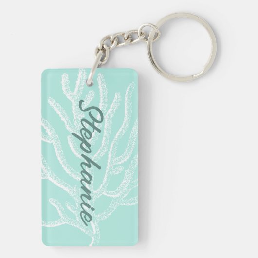 Porte-clés Aloha : Tropical Hawaiian Paradise Escape Custom (Dos)