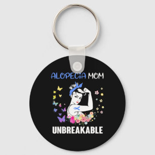 Porte-clés Alopecia Mom UNBREAKABLE Support Alopecia Awards