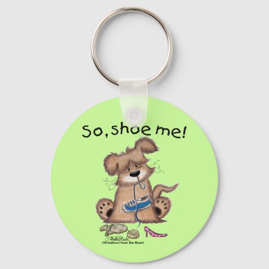 Porte-clés Alors, chaussez-moi ! (Recto)
