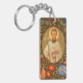 Porte-clés Aloysius Gonzaga (PM 01) Double image (Devant gauche)