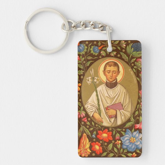 Porte-clés Aloysius Gonzaga (PM 01) Double image (Devant)