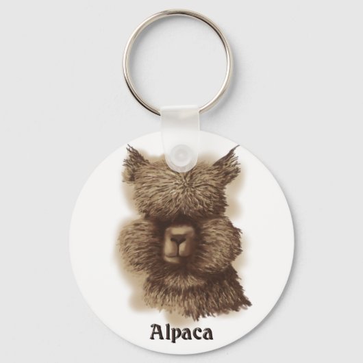 Porte-clés Alpaca (Recto)